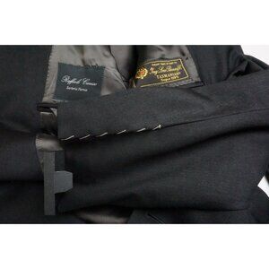 Raffaele Caruso Loro Piana 120s Wool Gray 2 Pc Suit Jacket Pants 46R BRAND NEW